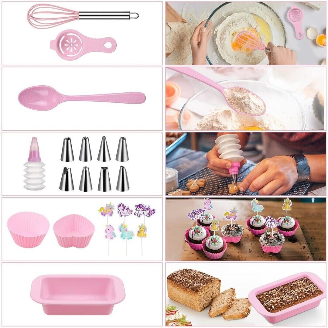 Cute Children's Cooking & Baking Set 34 Pieces - Kids Toys