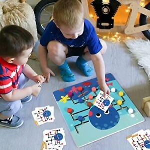 Board Games Kids Octopus Logic Game Wooden Montessori Toys Brain Teaser Game